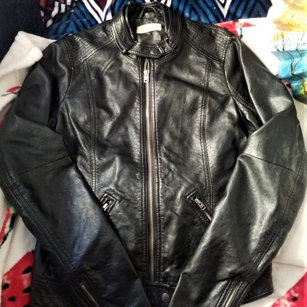Hollister Faux Leather Jacket